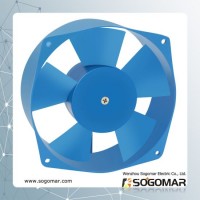 380V Three-Phase Blue Cooling Ventilation Plastic Blades AC Axial Fan (SF16060)