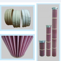 High Temperature PPS/Nomex Pleated Air Filter