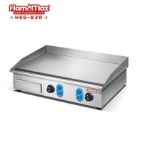 Kitchen Equipment Commercial Counter Top Flat Plate Electric Grill Griddle with Ce Certificate (HEG-