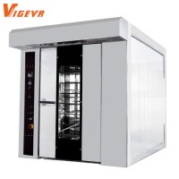 China Factory OEM Bakery Equipment 32 Trays Commercial Diesel Rotary Baking Oven Price