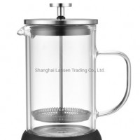 Double Wall Glass French Cafetiere & Tea Maker