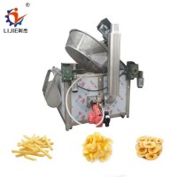 Industrial Food Frying Machine for Potato Chips/French Fries/Snack/Beans/Mushroom/Yam Chips/Chicken/