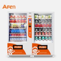 Afen Best Suppliers Aluminum Cans Drinks Juice Combo Vending Machine