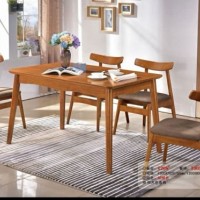 Hot Selling Wooden Dining Table Set 6 Chairs