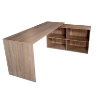 Office Furniture Wooden L Style Computer Desk