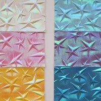 Starry PVC Artificial Leather for Bags  Handbags.
