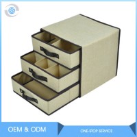Fabric Storage Drawers Non Woven Fabric Foldable Storage