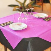 100% PP Spunbond Nonwoven Fabric for Disposable Tablecloth  Tablecloth