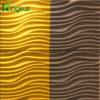 3D Wave Acoustic Felt Soundproof Material for Home Theatre Office