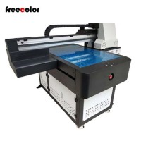 8 Colors UV Flatbed Printer with 3 Heads