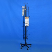 Floor Standing Steel Wire Metal Apron Rack Display Spinner (PHY2060)