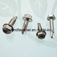 304 Self Drilling Screw DIN7504k Roofing Washer
