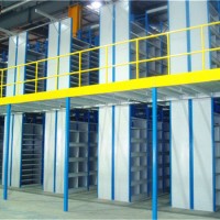 2 Tiers Mezzanine Floor Rack for Small Parts Storage