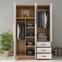 Hot Sales Furniture New Modern Customized Wooden Wardrobe