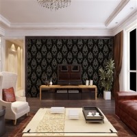 Wholesale Wallpapers2fwallcoating Cheap Damask Vinyl Wallpaper for Home Decor
