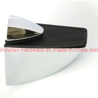 China 90 Degree Adjustable Zinc Alloy Bathroom Glass Shelf Clamps