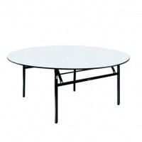 Rental 6FT Round Folding Banquet Table for Wedding and Hotel