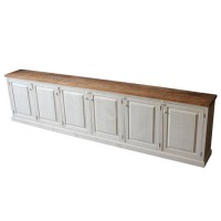 Traditional Dining Room Solid Wood Oak Cabinet with Doors