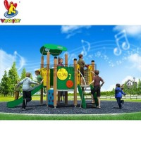 Outdoor Kids Slide Playground Slide Child Wood Kids Playground House