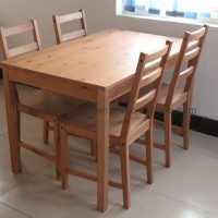 Wood Dining Table Set Modern