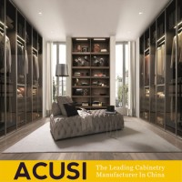 High End Customized Walk in Wooden Closet (ACS3-W02)