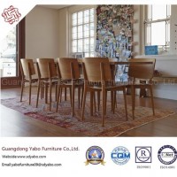 Cozy Wooden Hotel Furniture for Dining Room with Chairs (YB-B-35)