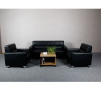 Leather Office Furniture Single 3 Seaters Modular Lounge Sofa Set Sofa