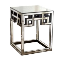 Chinese Style Creative Sofa Side Table Mirrored Coffee Table