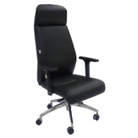 Office Furniture High Back Black Ergonomic Leather Boss Chair Office Chair