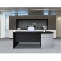 Wooden L Shape Office Desk Office Table Custom Modern Design Custom Executive Desk Office Furniture