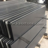Polished/Honed/Flamed China Absolute Black/Mongolia Black Granite Slab for Countertops/Flooring/Tile