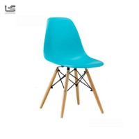 High Quality Sillas Plastic Solid Wood Dining Chair