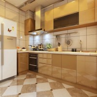 High Glossy Lacquer Modern Custom Made Modular Kitchen Cabinet (ZH-K20)