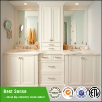 America New Design Classic Solid Wood Antique Bathroom Cabinet