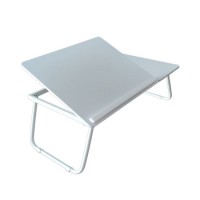 General Use Modern Folded White Design Portable Metal Computer Desk Table
