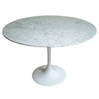 Living Room Furniture Eero Saarinen White Marble Knoll Round Tulip Dining Table