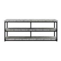 TV Stand  Lengthened TV Cabinet  Console  Coffee Table with Metal Frame for Living Room Furniture