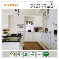 Factory American Style Modern Kitchen Cabinets White Shaker Solid Wood