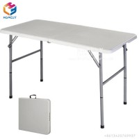 Homely Furniture Hot Selling modern Hotel Furniture HDPE Plastic Outdoor Folding Table for Wholesale