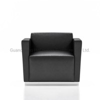 Popular Modern Office Furniture Leather Sofa (HC-Badman)