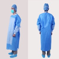 Disposable Medical Reinforced Surgical Gown Reinforced Isolation Gown Clothing Coat