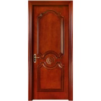 Solid Wood Door MDF Exterior Door Interior Wooden Doors (YH-2051-1)