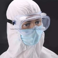 Ce FDA ANSI Clear Protection Anti Fog Splash Safety Glasses Goggles