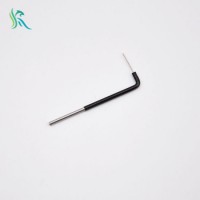 Curved Needle Electrode for Facial Cutting