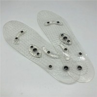 Factory OEM Breathable Magnetic Acupuncture Massage Silicone Gel Shoe Insole  Shoe Accessory  Shoe S