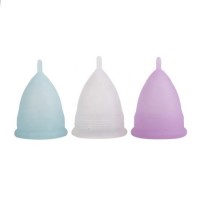 Woman Silicone Medical Menstrual Period Cup