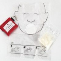 Mouth to Mouth Mask Pouch with Keychain