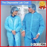 PP Lab Coat  SMS Protective Lab Coat  Doctor Lab Coat  Polypropylene/Nonwoven Lab Coat  Visitor Coat