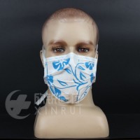 Disposable 3-Ply Non-Woven Face Mask with Large Pattern