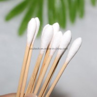 Medical Consumables 100% Organic Pure Cotton Wound Care Cotton Swabs Qtips for First Aid